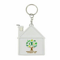 House Tape Measure W/Key Ring,with digital full color process